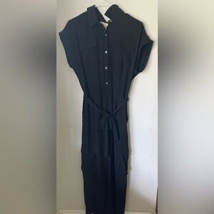 NWT Women’s black jumpsuit size large